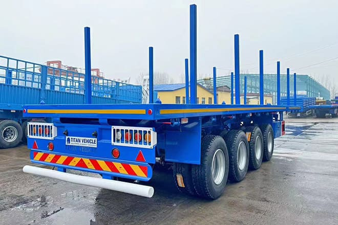 TITAN 4 Axle Wood Log Trailer for Sale in Philippines - نصف مقطورة مسطحة: صورة 1 TITAN 4 Axle Wood Log Trailer for Sale in Philippines - نصف مقطورة مسطحة: صورة 1