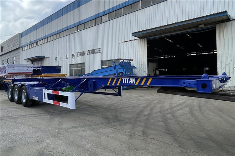 TITAN 40ft Container Chassis Trailer for Sale In Guam - نصف مقطورة شاسيه: صورة 3 TITAN 40ft Container Chassis Trailer for Sale In Guam - نصف مقطورة شاسيه: صورة 3