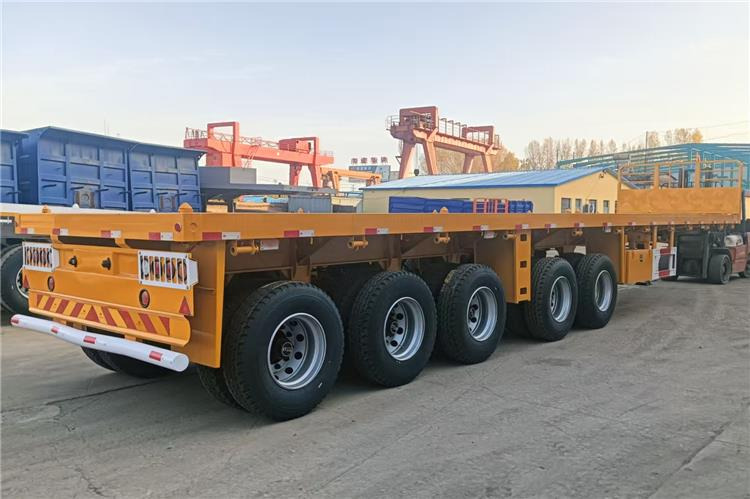 TITAN 5 Axle 13M Flatbed Trailer Price for Sale In Zimbabwe - نصف مقطورة مسطحة: صورة 3 TITAN 5 Axle 13M Flatbed Trailer Price for Sale In Zimbabwe - نصف مقطورة مسطحة: صورة 3