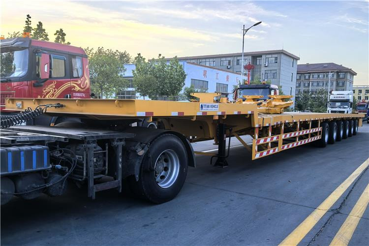 TITAN 6 Axle 62m Extendable Trailer for Sale In Ghana - نصف مقطورة مسطحة: صورة 3 TITAN 6 Axle 62m Extendable Trailer for Sale In Ghana - نصف مقطورة مسطحة: صورة 3