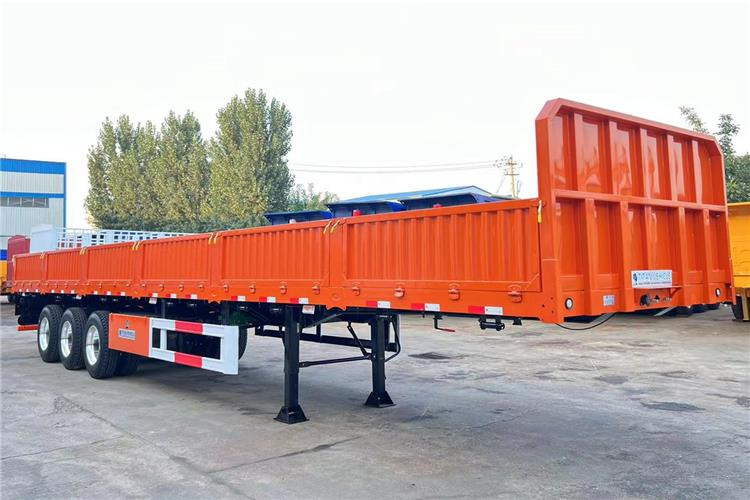 TITAN 600/800mm Hight Side Wall Trailer for Sale In Angola - نصف مقطورة مسطحة: صورة 2 TITAN 600/800mm Hight Side Wall Trailer for Sale In Angola - نصف مقطورة مسطحة: صورة 2