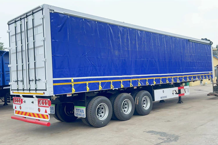 TITAN Curtain Side Trailer for Sale in Saudi Arabia - نصف مقطورة ستارة: صورة 3 TITAN Curtain Side Trailer for Sale in Saudi Arabia - نصف مقطورة ستارة: صورة 3