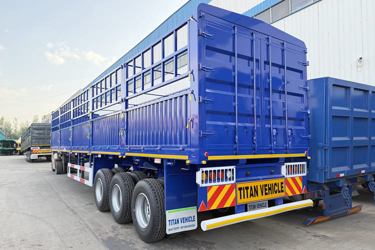 TITAN Ffence Cargo Trailer for Sale in Mali - نصف مقطورة لنقل الحيوانات: صورة 1 TITAN Ffence Cargo Trailer for Sale in Mali - نصف مقطورة لنقل الحيوانات: صورة 1