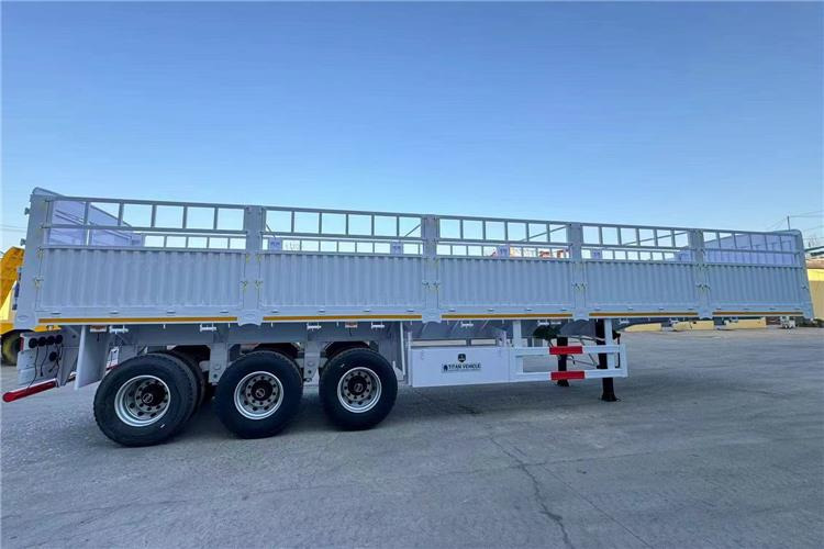 TITAN In Stock 30/40/50 Ton Fence Semi Trailer Transport Cargo Bulk In Senegal - نصف مقطورة لنقل الحيوانات: صورة 5 TITAN In Stock 30/40/50 Ton Fence Semi Trailer Transport Cargo Bulk In Senegal - نصف مقطورة لنقل الحيوانات: صورة 5