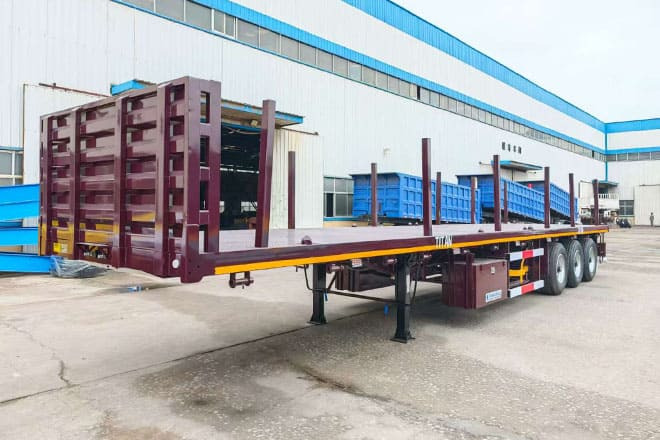 TITAN New 3 Axle Flatbed Trailers for Sale in Malawi - نصف مقطورة مسطحة: صورة 3 TITAN New 3 Axle Flatbed Trailers for Sale in Malawi - نصف مقطورة مسطحة: صورة 3