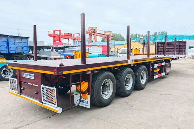 TITAN New 3 Axle Flatbed Trailers for Sale in Malawi - نصف مقطورة مسطحة: صورة 2 TITAN New 3 Axle Flatbed Trailers for Sale in Malawi - نصف مقطورة مسطحة: صورة 2