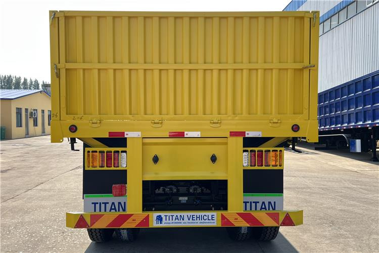 TITAN Triple Axle Trailer with Drop Side Trailer for Sale In Ghana - نصف مقطورة مسطحة: صورة 5 TITAN Triple Axle Trailer with Drop Side Trailer for Sale In Ghana - نصف مقطورة مسطحة: صورة 5