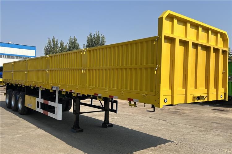 TITAN Triple Axle Trailer with Drop Side Trailer for Sale In Ghana - نصف مقطورة مسطحة: صورة 1 TITAN Triple Axle Trailer with Drop Side Trailer for Sale In Ghana - نصف مقطورة مسطحة: صورة 1
