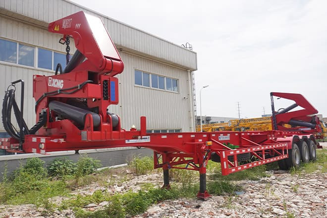 XCMG 20Ft 40Ft Container Side Loader for Sale in Guyana - نصف مقطورة لنقل الحاويات: صورة 5 XCMG 20Ft 40Ft Container Side Loader for Sale in Guyana - نصف مقطورة لنقل الحاويات: صورة 5