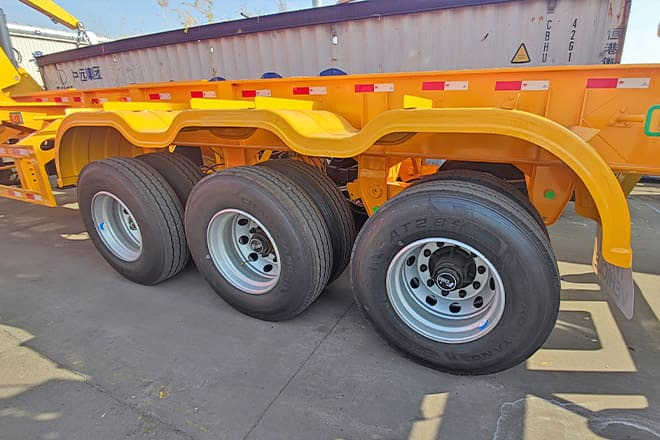 XCMG 40T Container Side Lift Trailer for Sale in Nigeria - نصف مقطورة لنقل الحاويات: صورة 4 XCMG 40T Container Side Lift Trailer for Sale in Nigeria - نصف مقطورة لنقل الحاويات: صورة 4