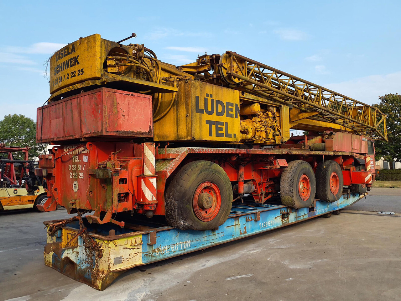Liebherr LTM 1100 - موبايل كرين: صورة 4 Liebherr LTM 1100 - موبايل كرين: صورة 4