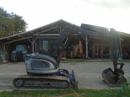 Hitachi ex75-3 - حفارة مُصَّغرة: صورة 2 Hitachi ex75-3 - حفارة مُصَّغرة: صورة 2