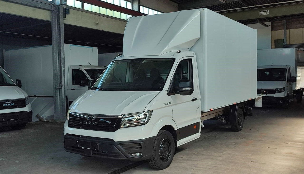 MAN TGE 3 3.180 - Koffer 3,5t/LBW/Autom./LED/Klima - شاحنة مغلقة الصندوق: صورة 1 MAN TGE 3 3.180 - Koffer 3,5t/LBW/Autom./LED/Klima - شاحنة مغلقة الصندوق: صورة 1