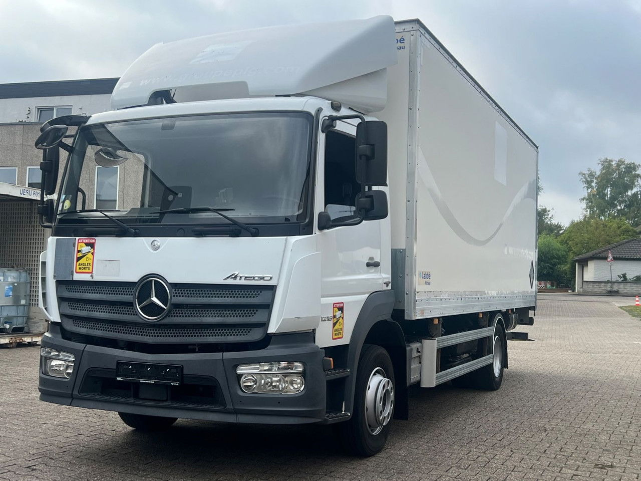 Mercedes-Benz Atego 1218 L Classic-Vermietung möglich-ADR-LBW - شاحنة مقفلة: صورة 2 Mercedes-Benz Atego 1218 L Classic-Vermietung möglich-ADR-LBW - شاحنة مقفلة: صورة 2