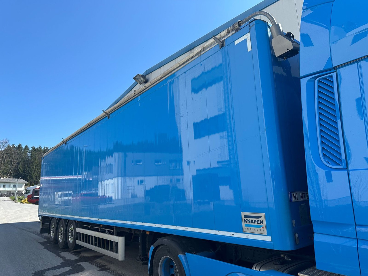 Knapen ALU LIFT E-Verdeck Müllplane - نصف مقطورة مباشرة: صورة 2 Knapen ALU LIFT E-Verdeck Müllplane - نصف مقطورة مباشرة: صورة 2
