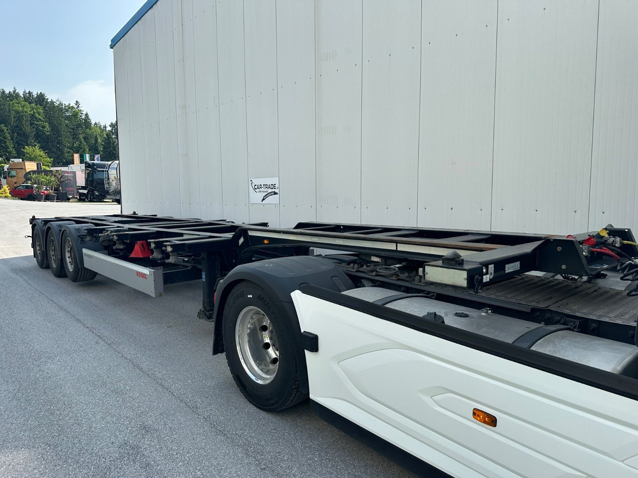 Kögel SN 24 LIFT SAF 2x20 1x30 1x40 6STK - نصف مقطورة لنقل الحاويات: صورة 4 Kögel SN 24 LIFT SAF 2x20 1x30 1x40 6STK - نصف مقطورة لنقل الحاويات: صورة 4