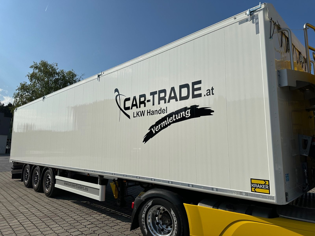Kraker CF-200ZL Lift 92m³ Müllplane - نصف مقطورة مباشرة: صورة 2 Kraker CF-200ZL Lift 92m³ Müllplane - نصف مقطورة مباشرة: صورة 2