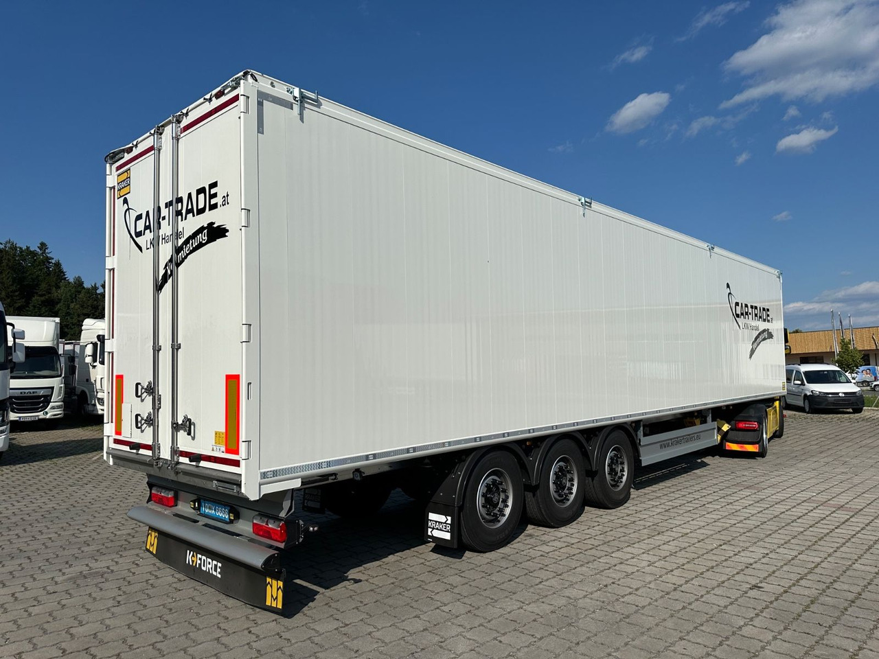 Kraker CF-200ZL Lift 92m³ Müllplane - نصف مقطورة مباشرة: صورة 4 Kraker CF-200ZL Lift 92m³ Müllplane - نصف مقطورة مباشرة: صورة 4