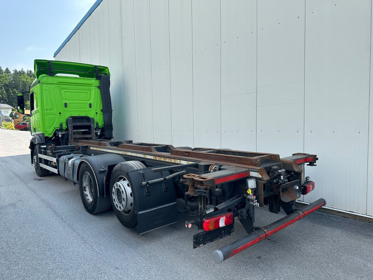 Mercedes-Benz Actros 2748 Wiesel Mafi Telberg - شاحنات الحاويات / جسم علوي قابل للتغيير شاحنة, شاحنة كرين: صورة 4 Mercedes-Benz Actros 2748 Wiesel Mafi Telberg - شاحنات الحاويات / جسم علوي قابل للتغيير شاحنة, شاحنة كرين: صورة 4