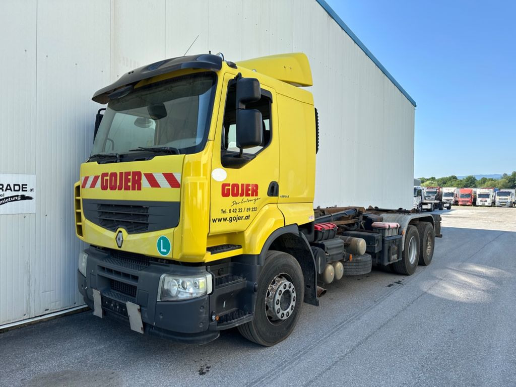 Renault Premium 450DXI VEB+ Multilift 20T - شاحنة ذات خطاف: صورة 1 Renault Premium 450DXI VEB+ Multilift 20T - شاحنة ذات خطاف: صورة 1