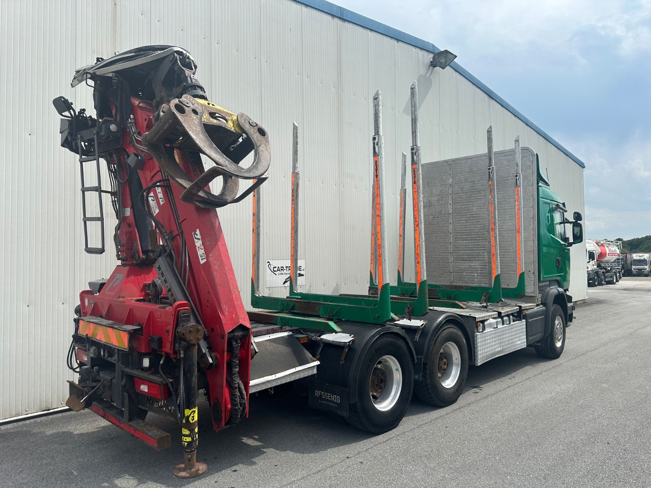 Scania R 580 V8 Penz Kran 2x Telespok - شاحنة قطع الأشجار, شاحنة كرين: صورة 3 Scania R 580 V8 Penz Kran 2x Telespok - شاحنة قطع الأشجار, شاحنة كرين: صورة 3