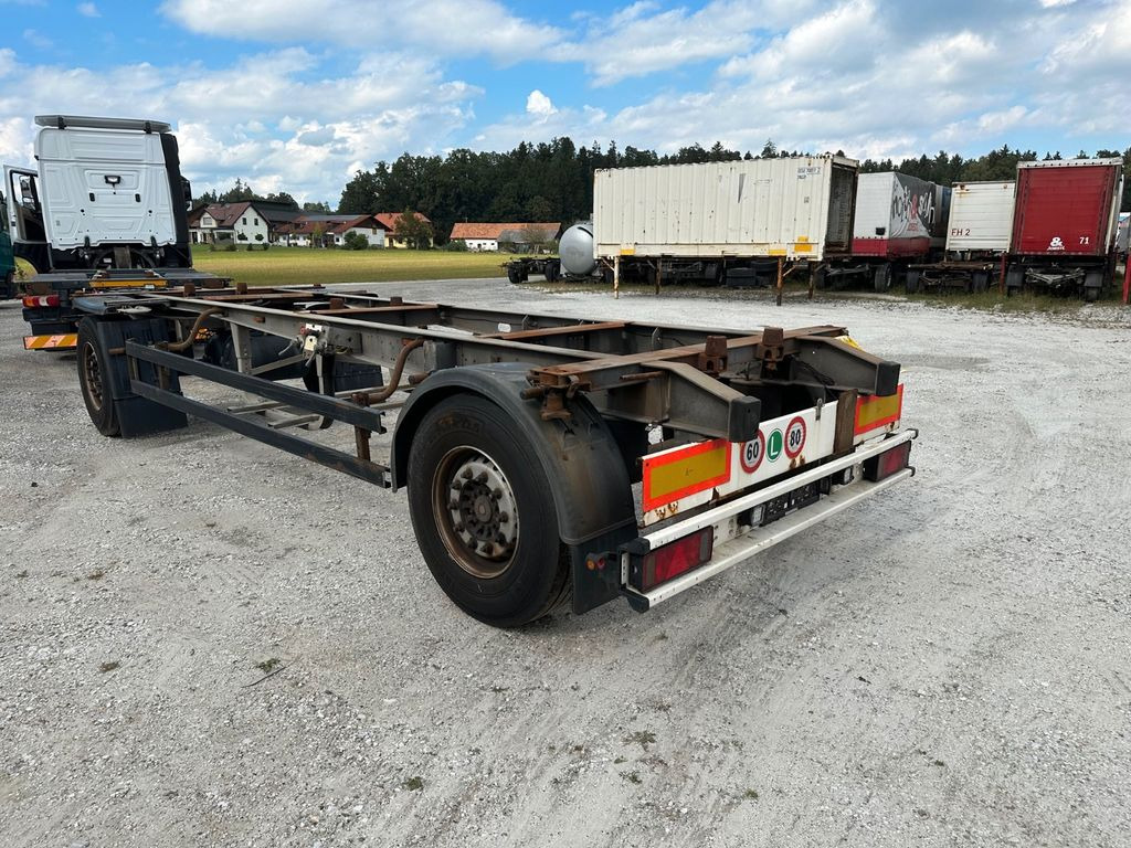 Schmitz Cargobull AWF 18/20 mit TÜV 10x vorhanden - مقطورة نقل الحاويات: صورة 2 Schmitz Cargobull AWF 18/20 mit TÜV 10x vorhanden - مقطورة نقل الحاويات: صورة 2