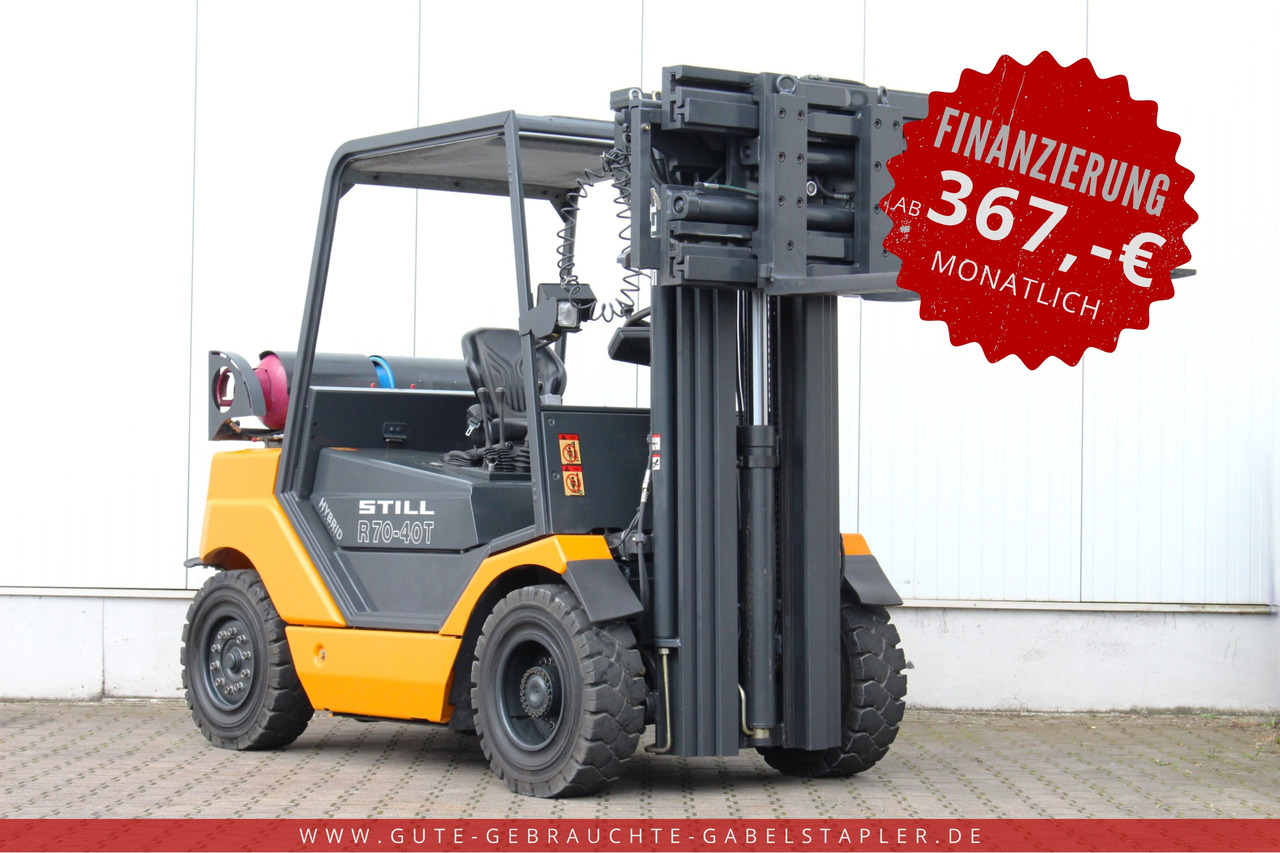 STILL R70-40T Gas Triplex 4t Klammergabel - رافعة شوكية تعمل بالغاز: صورة 1 STILL R70-40T Gas Triplex 4t Klammergabel - رافعة شوكية تعمل بالغاز: صورة 1