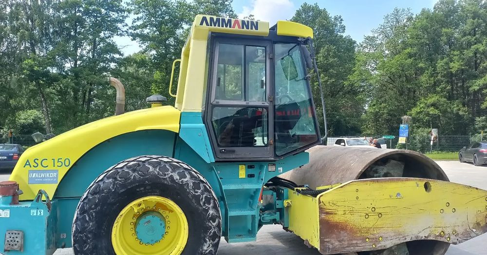 Ammann ASC 150 walec stal guma - مدحلة: صورة 1 Ammann ASC 150 walec stal guma - مدحلة: صورة 1