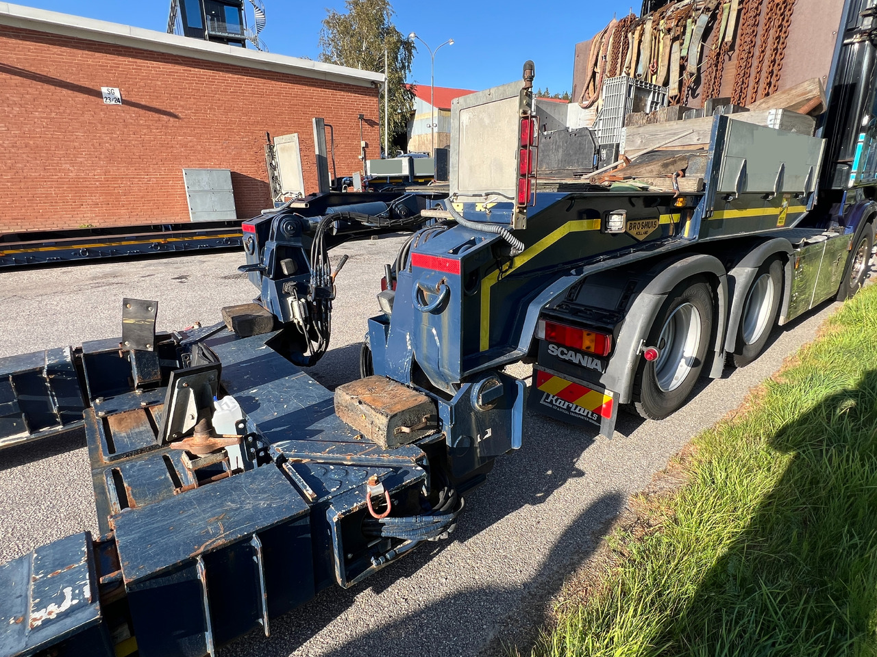 BROSHUIS 3 ADB-38 - عربة منخفضة مسطحة نصف مقطورة: صورة 4 BROSHUIS 3 ADB-38 - عربة منخفضة مسطحة نصف مقطورة: صورة 4