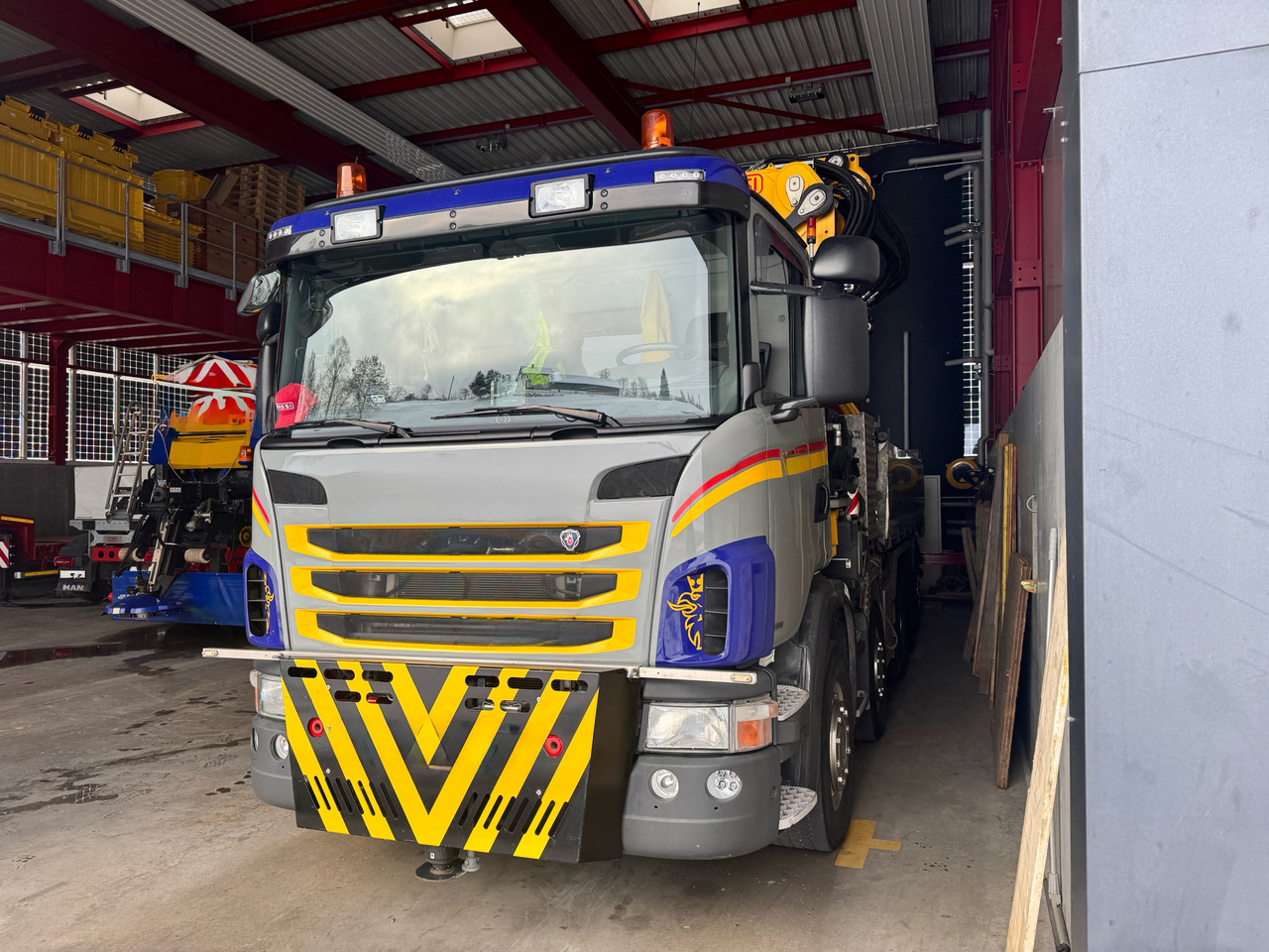 SCANIA G480 10x4 Fassi F950 *72‘000 KM* - شاحنة كرين: صورة 4 SCANIA G480 10x4 Fassi F950 *72‘000 KM* - شاحنة كرين: صورة 4