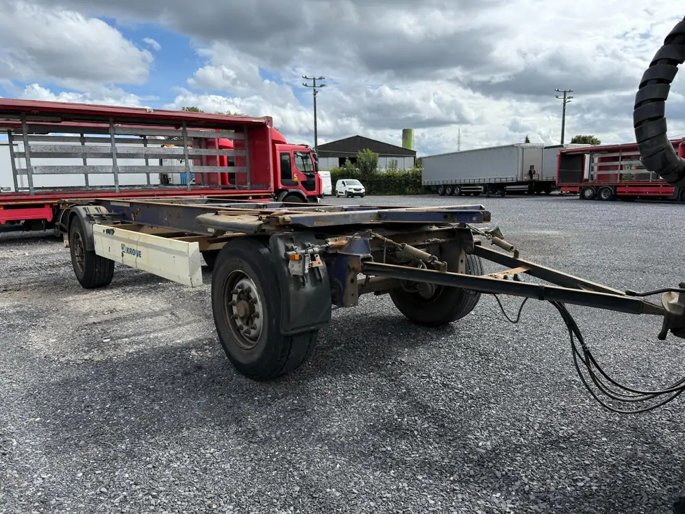 Krone AZ *BDF*2 essieux* - مقطورة نقل الحاويات: صورة 5 Krone AZ *BDF*2 essieux* - مقطورة نقل الحاويات: صورة 5