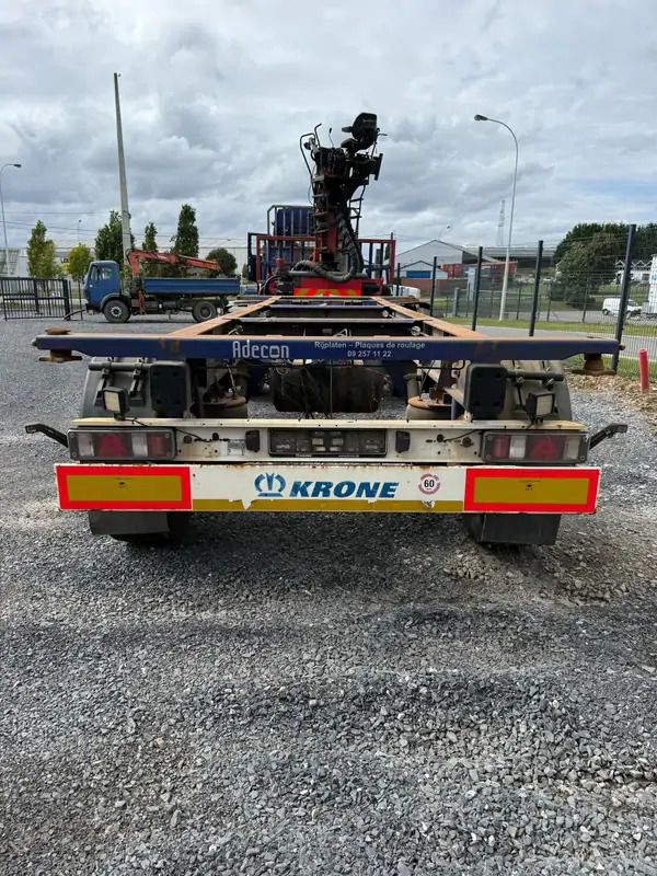 Krone AZ *BDF*2 essieux* - مقطورة نقل الحاويات: صورة 4 Krone AZ *BDF*2 essieux* - مقطورة نقل الحاويات: صورة 4