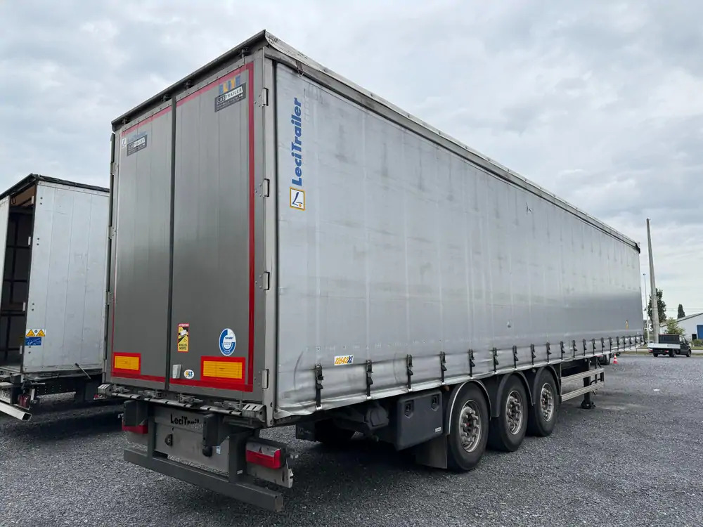 LeciTrailer Tautliner 3E20 Tautliner 3E20*1er essieu relevable*essieux SAF - نصف مقطورة ستارة: صورة 4 LeciTrailer Tautliner 3E20 Tautliner 3E20*1er essieu relevable*essieux SAF - نصف مقطورة ستارة: صورة 4