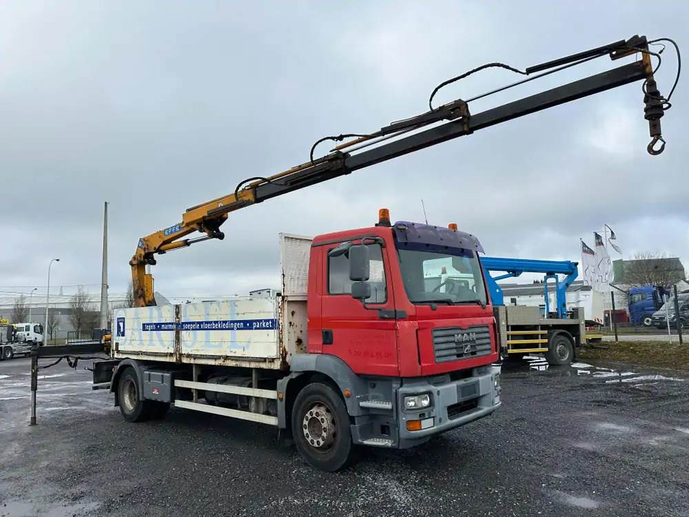 MAN TGM 18.280 *202000 km*Grue EFFER type 120 3 S*PREMIER PROPRIO - شاحنة كرين, شاحنات مسطحة: صورة 3 MAN TGM 18.280 *202000 km*Grue EFFER type 120 3 S*PREMIER PROPRIO - شاحنة كرين, شاحنات مسطحة: صورة 3