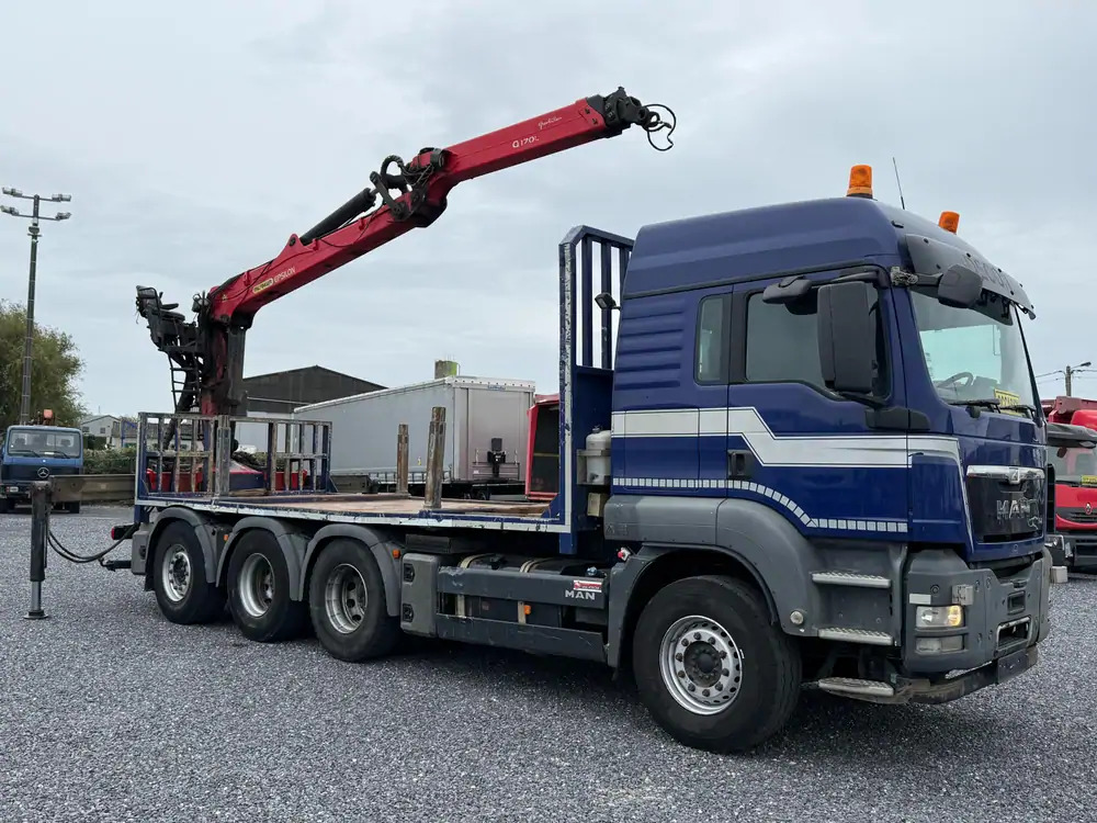 MAN TGS 35.440 *Epsilon Q170L*TRIDEM*Intarder - شاحنات مسطحة, شاحنة كرين: صورة 2 MAN TGS 35.440 *Epsilon Q170L*TRIDEM*Intarder - شاحنات مسطحة, شاحنة كرين: صورة 2