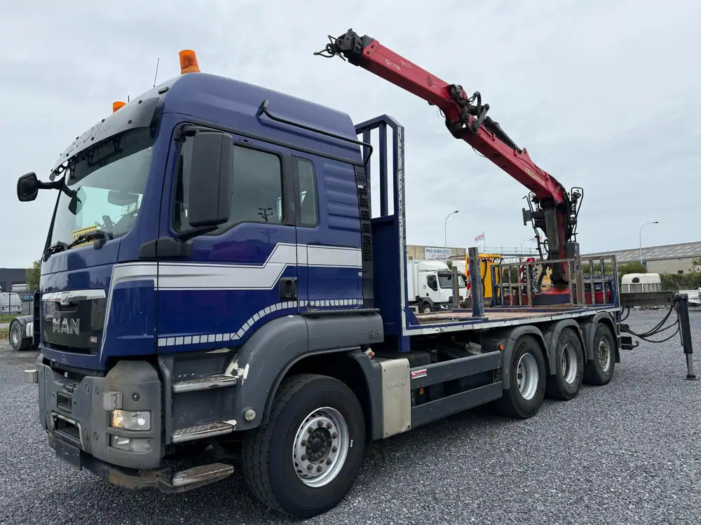 MAN TGS 35.440 *Epsilon Q170L*TRIDEM*Intarder - شاحنات مسطحة, شاحنة كرين: صورة 1 MAN TGS 35.440 *Epsilon Q170L*TRIDEM*Intarder - شاحنات مسطحة, شاحنة كرين: صورة 1