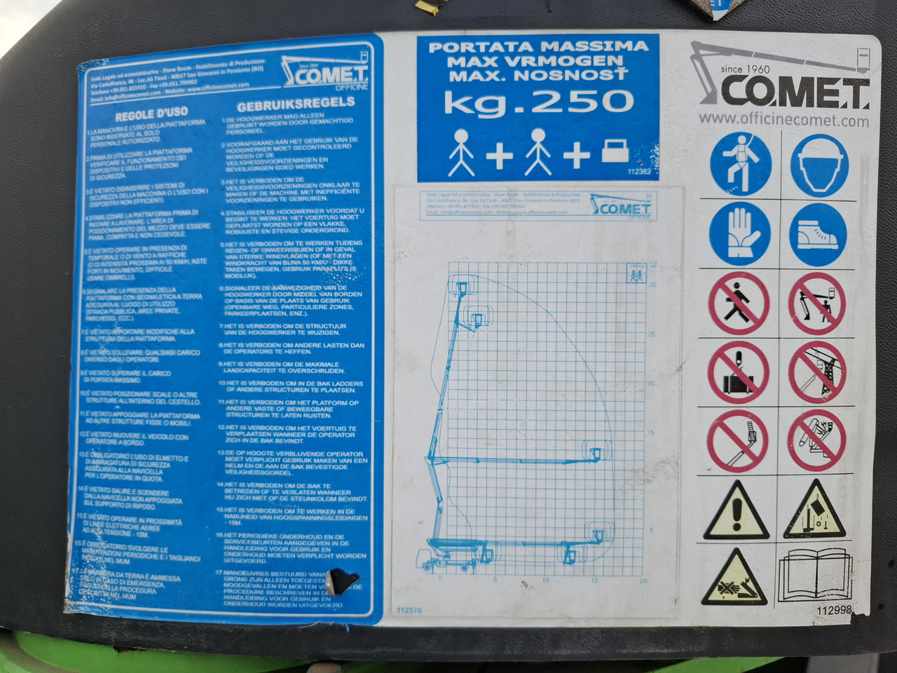 جديدة منصة تلسكوبية محمولة على شاحنة IVECO Eurocargo ML120EL18 Comet 31-17 HQ: صورة 47 جديدة منصة تلسكوبية محمولة على شاحنة IVECO Eurocargo ML120EL18 Comet 31-17 HQ: صورة 47