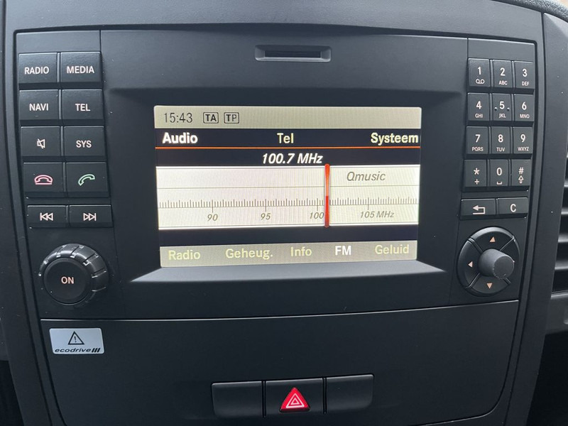 فان المدمجة Mercedes-Benz Vito 111 CDI 115pk E6 XL Extra Lang 3p Lease €246 p/m, Airco, Camera, laadbrug,  onderhoudshistorie aanwezig: صورة 11