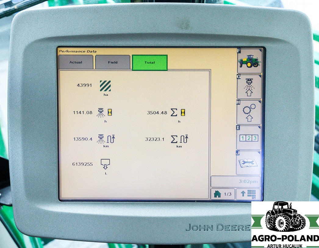 JOHN DEERE 5430 i - 2011 ROK - 36 M - GPS - AUTOPILOT - AUTOTRAC - 1141 h - بخاخ ذاتية الدفع: صورة 5 JOHN DEERE 5430 i - 2011 ROK - 36 M - GPS - AUTOPILOT - AUTOTRAC - 1141 h - بخاخ ذاتية الدفع: صورة 5