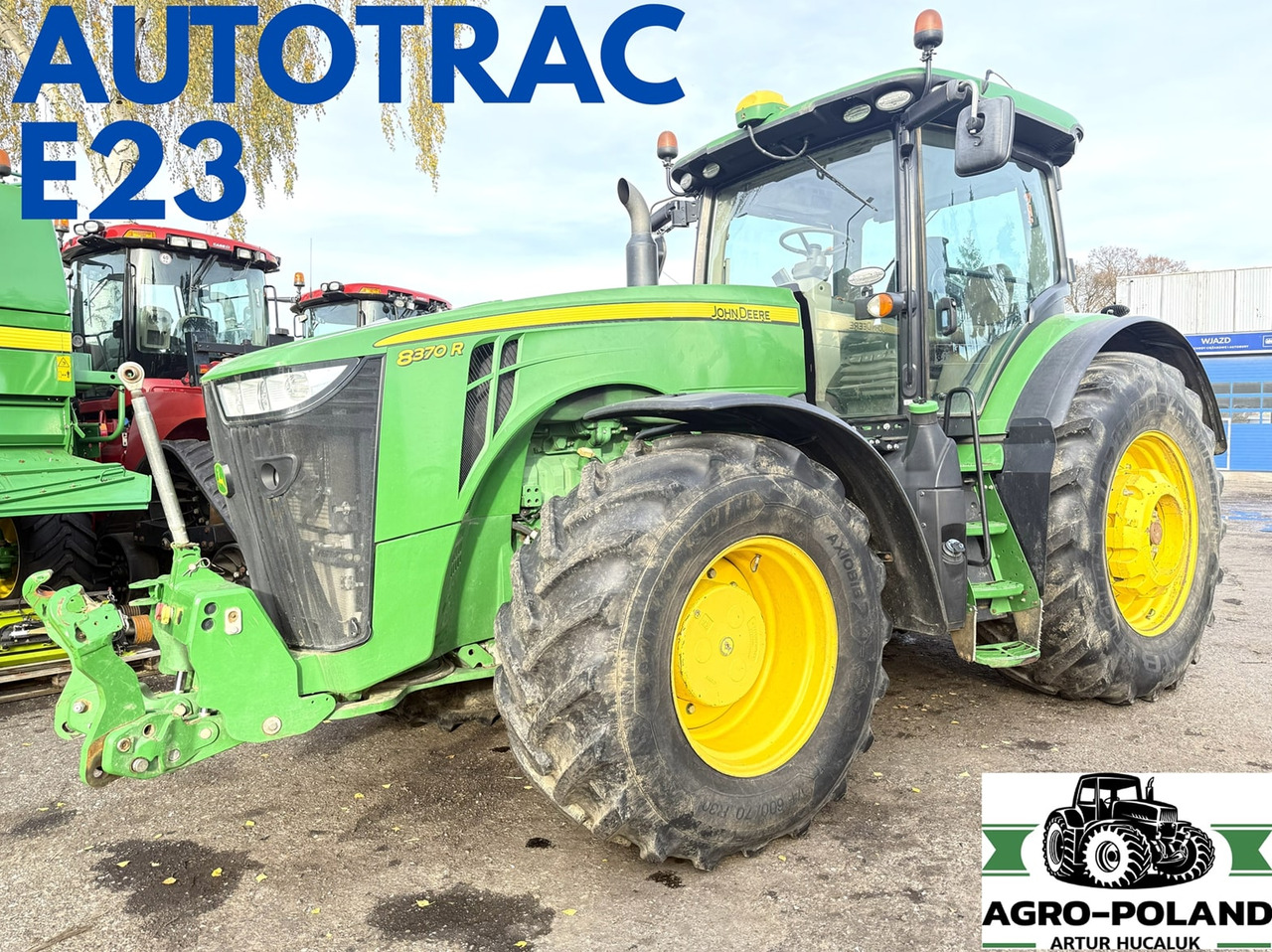 JOHN DEERE 8370 R - E23 - 2017 ROK - GPS - AUTOTRAC - جرار: صورة 1 JOHN DEERE 8370 R - E23 - 2017 ROK - GPS - AUTOTRAC - جرار: صورة 1