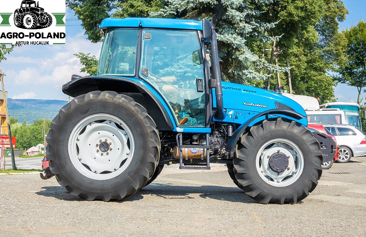 LANDINI MYTHOS DT 100 - 6211 h - 2002 ROK - ORYGINALNE OPONY - جرار: صورة 3 LANDINI MYTHOS DT 100 - 6211 h - 2002 ROK - ORYGINALNE OPONY - جرار: صورة 3
