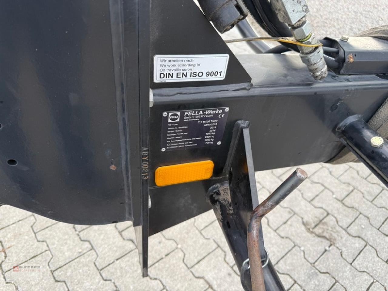 Fella TH 11008 T - آلة تيبيس العشب/ آلة جمع العشب: صورة 4 Fella TH 11008 T - آلة تيبيس العشب/ آلة جمع العشب: صورة 4