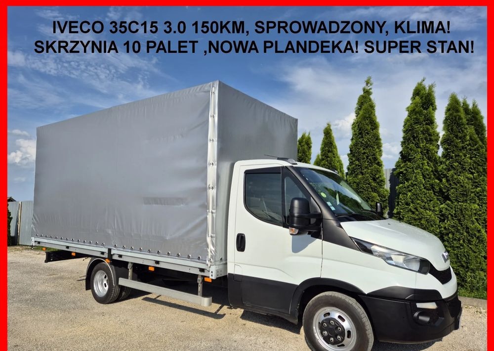 Iveco 35C15 3.0 150KM, Burto-Plandeka - شاحنة مفتوحة: صورة 1 Iveco 35C15 3.0 150KM, Burto-Plandeka - شاحنة مفتوحة: صورة 1
