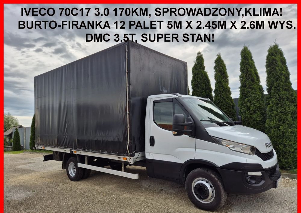 Iveco 70C17 3.0 170KM Skrzyniowy - شاحنة ستارة جانبية: صورة 1 Iveco 70C17 3.0 170KM Skrzyniowy - شاحنة ستارة جانبية: صورة 1