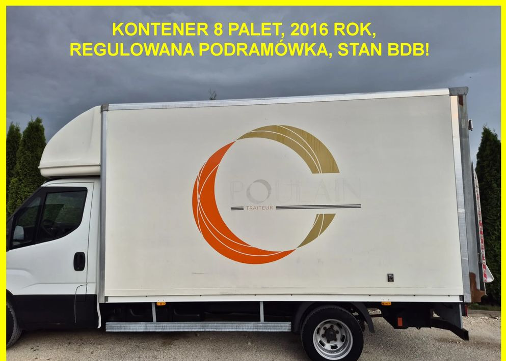 Kontener 8 palet 2016 rok, Iveco, Mastr, Sprinter, Ducato, Regulowana podramówka, stan bdb - حاوية قابلة للتبديل- صندوق: صورة 1 Kontener 8 palet 2016 rok, Iveco, Mastr, Sprinter, Ducato, Regulowana podramówka, stan bdb - حاوية قابلة للتبديل- صندوق: صورة 1