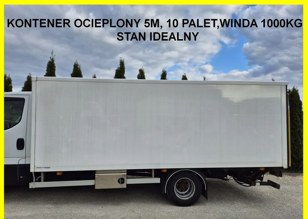 Kontener izoterma 10 palet Winda 1000kg 2016 rok, Niski, Iveco 70, Stan idealny! - حاوية قابلة للتبديل- صندوق: صورة 1 Kontener izoterma 10 palet Winda 1000kg 2016 rok, Niski, Iveco 70, Stan idealny! - حاوية قابلة للتبديل- صندوق: صورة 1