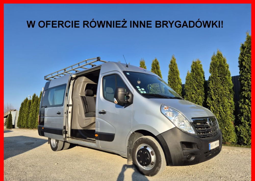 Opel Movano 2.3 165KM Brygadówka L3H2 Bliźniaki - الشاحنات الصغيرة كابينة مزدوجة: صورة 1 Opel Movano 2.3 165KM Brygadówka L3H2 Bliźniaki - الشاحنات الصغيرة كابينة مزدوجة: صورة 1