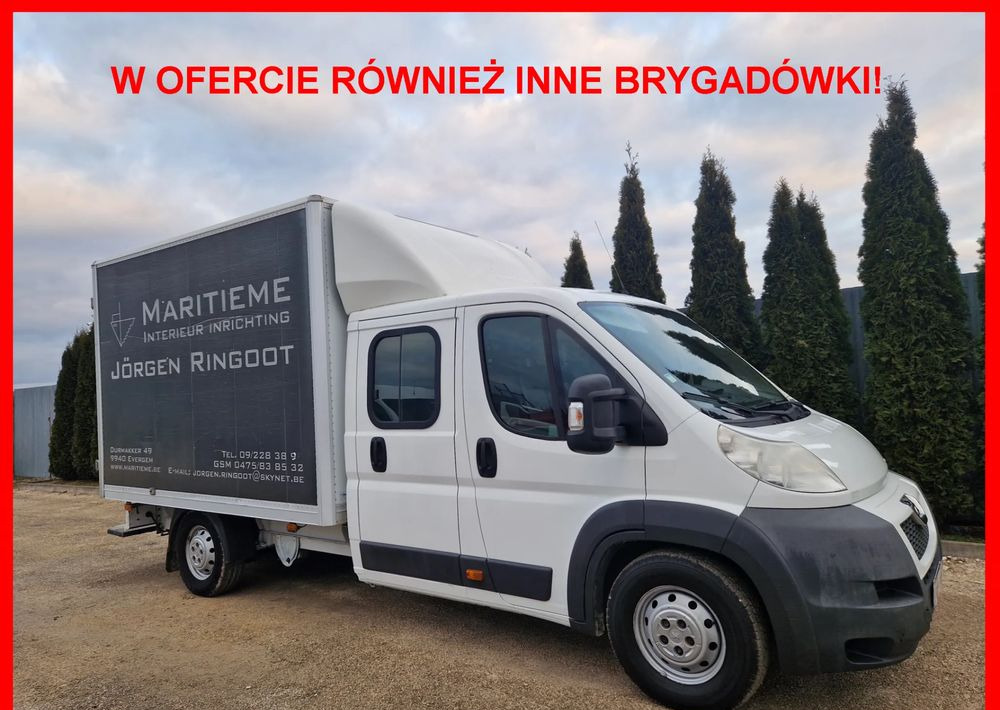 Peugeot Boxer 3.0 160KM Brygadówka - الشاحنات الصغيرة كابينة مزدوجة: صورة 1 Peugeot Boxer 3.0 160KM Brygadówka - الشاحنات الصغيرة كابينة مزدوجة: صورة 1