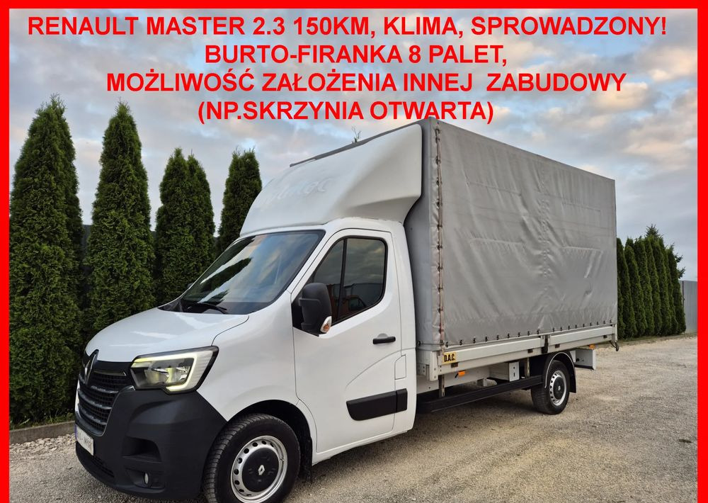 Renault Master 2.3 150KM - شاحنة ستارة جانبية: صورة 2 Renault Master 2.3 150KM - شاحنة ستارة جانبية: صورة 2