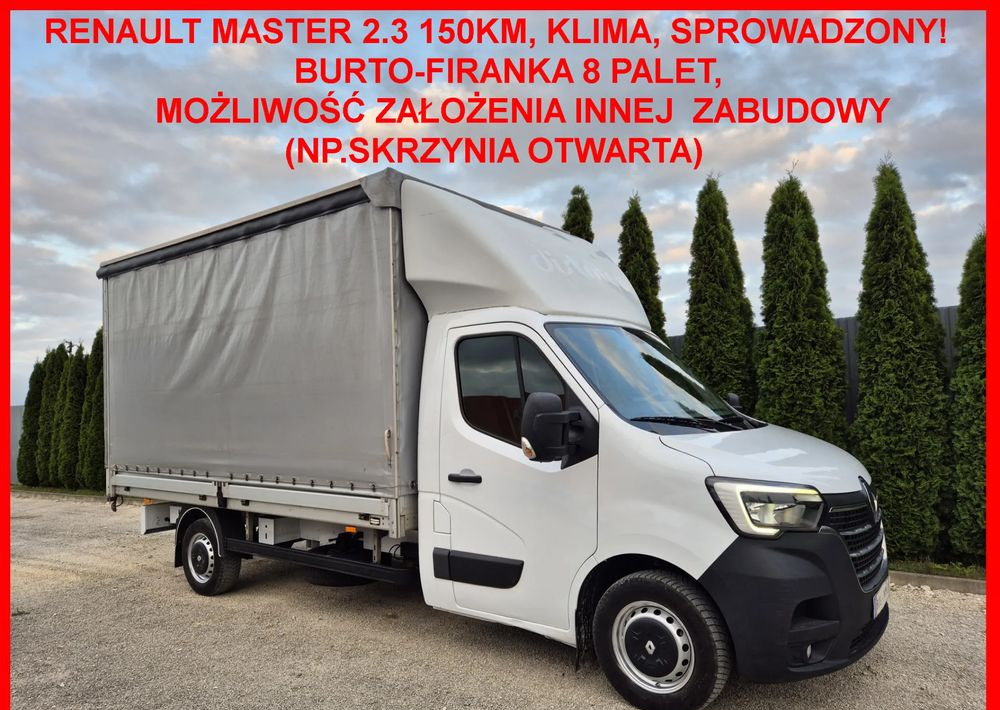 Renault Master 2.3 150KM - شاحنة ستارة جانبية: صورة 1 Renault Master 2.3 150KM - شاحنة ستارة جانبية: صورة 1